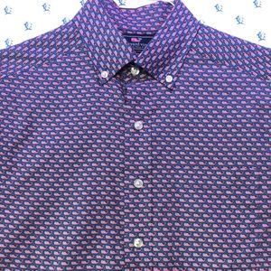 XS Vineyard Vines whale shirt